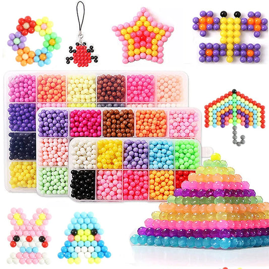 Magic Water Sticky Beads Toys Set with Accessories