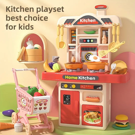 Realistic Pretend Play Cooking Toy for Kids